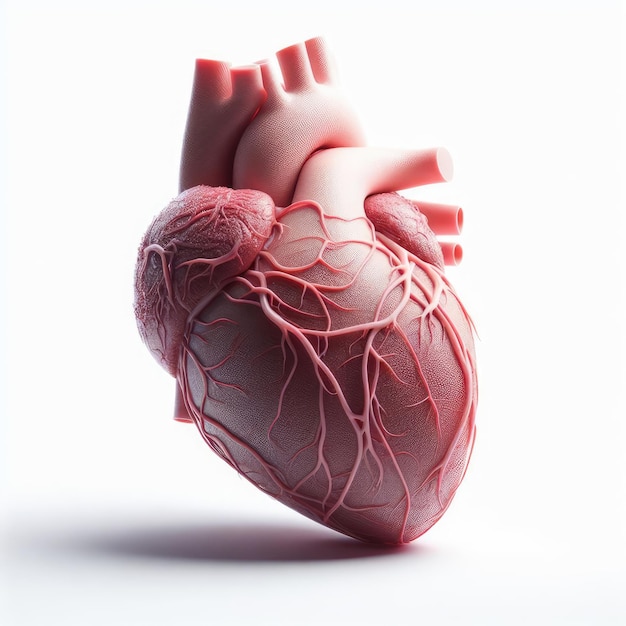 World Heart Day Human Heart Beat Flat illustration