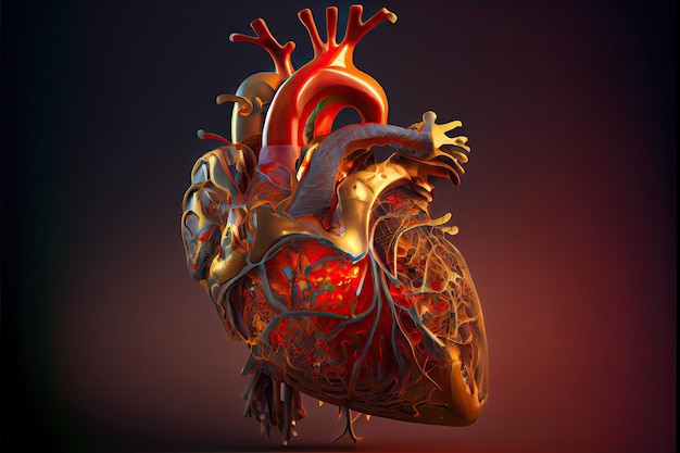 Всемирный день сердца 29 сентября Создано AI