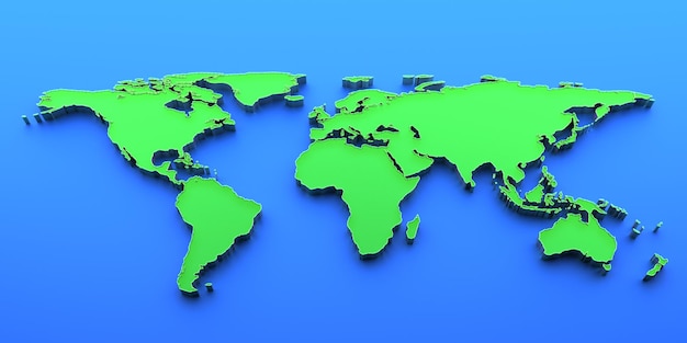 world map
