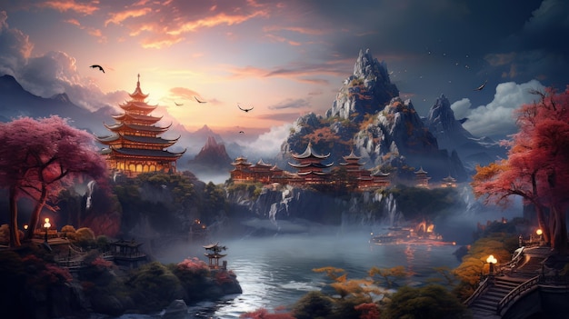 the world of martial arts fantasy