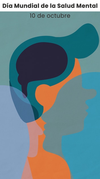 world mental health day awareness collage