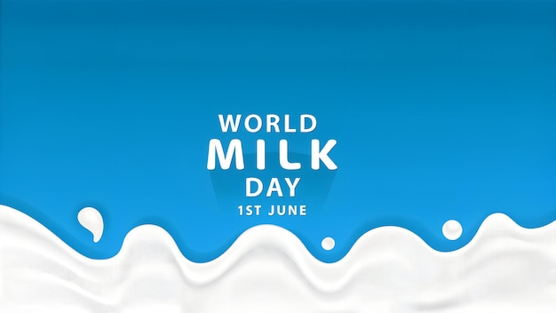 世界牛乳デー祝賀ポスター