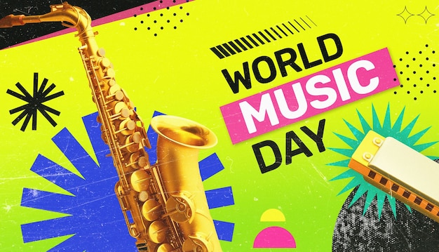 Photo world music day celebration