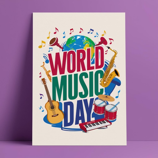 World Music Day Poster Design