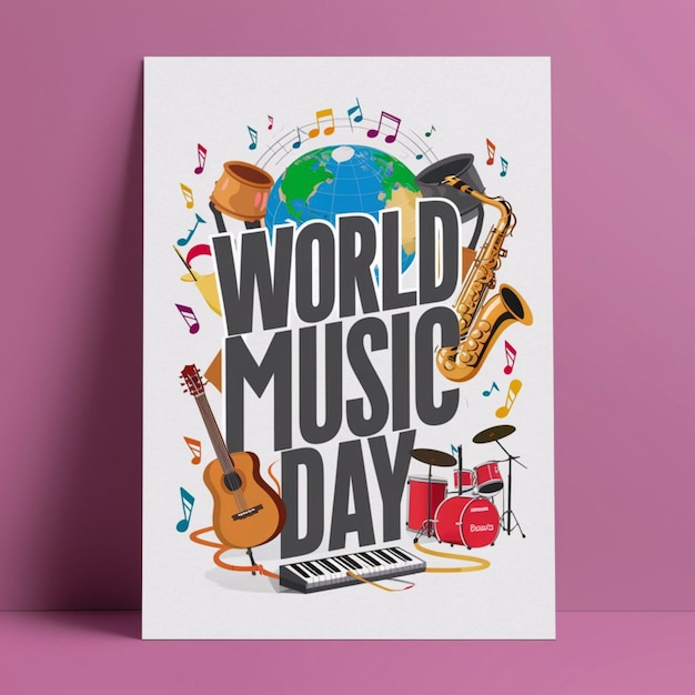 World Music Day Poster Design