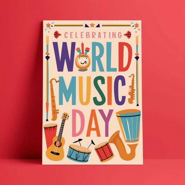 World Music Day Poster Design