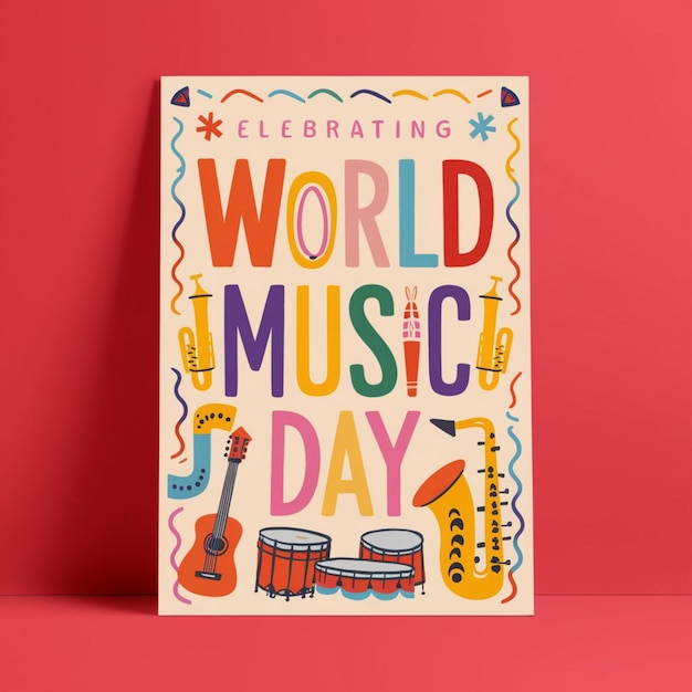 World Music Day Poster Design