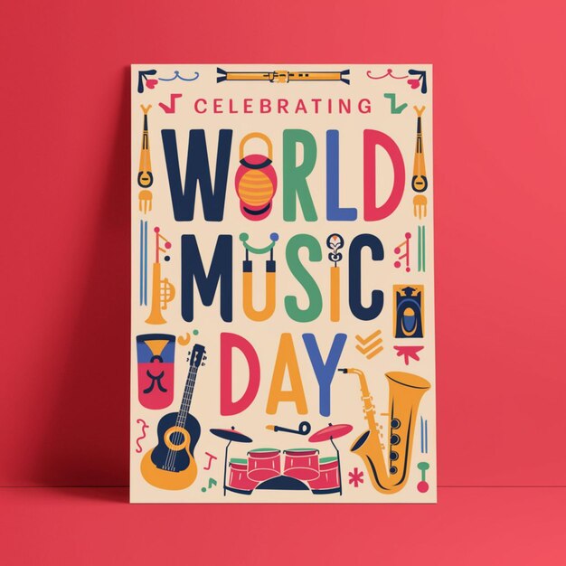 World Music Day Poster Design