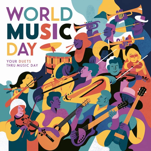 World Music Day Poster Design