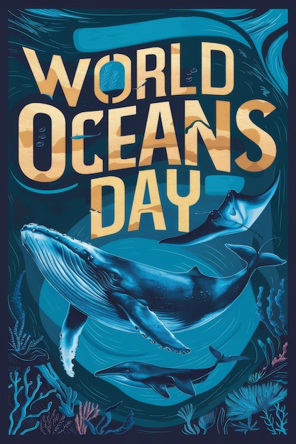 Обложка Всемирного дня океанов