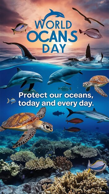 Photo world oceans day
