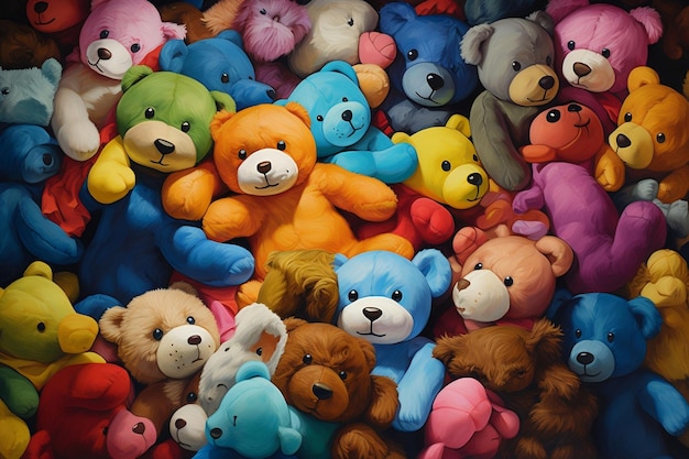 World of Stuffed Bears Generative Ai (Wereld van gevulde beren)