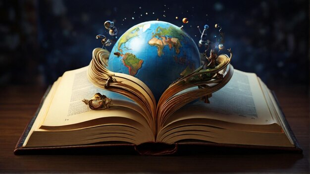"Мир над концепцией открытой книги" Всемирного дня книги