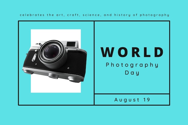 Photo world photography day