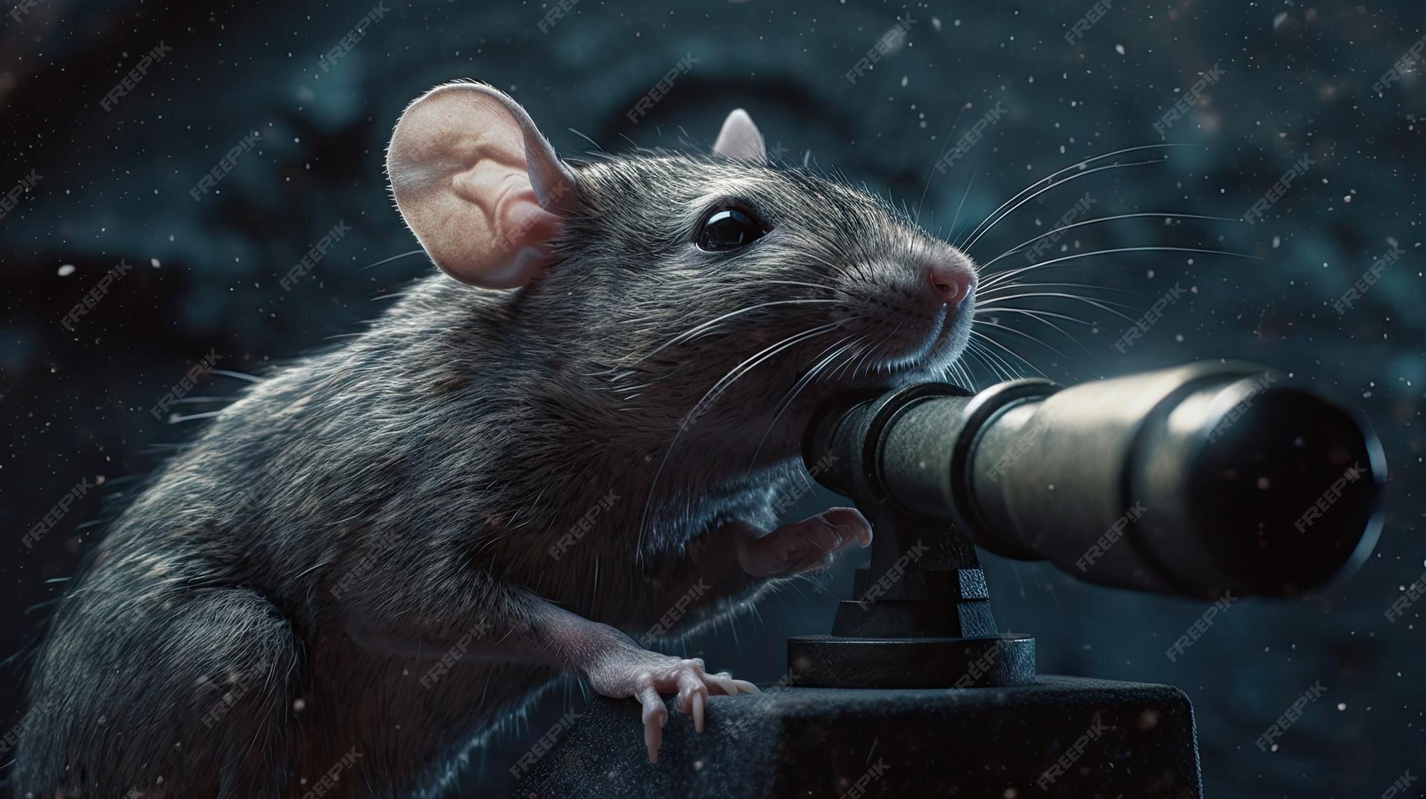 Premium AI Image World Rat Day illustration 3d realistic
