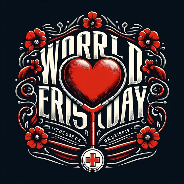 Photo world red cross and red crescent day is celebrated on