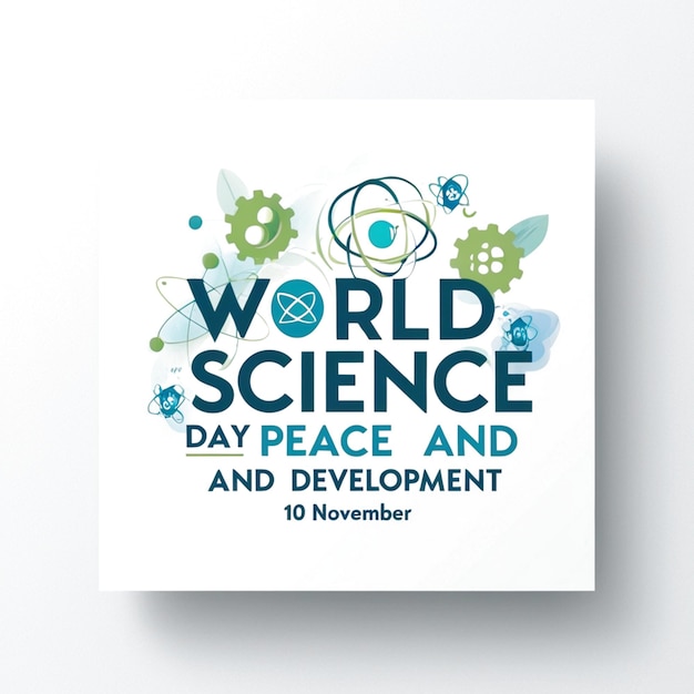 World Science Day For Peace And Development Design Illustration