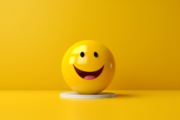 World smile day background Generate Ai