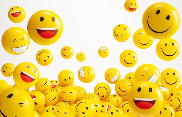 Foto emoji per la giornata mondiale del sorriso