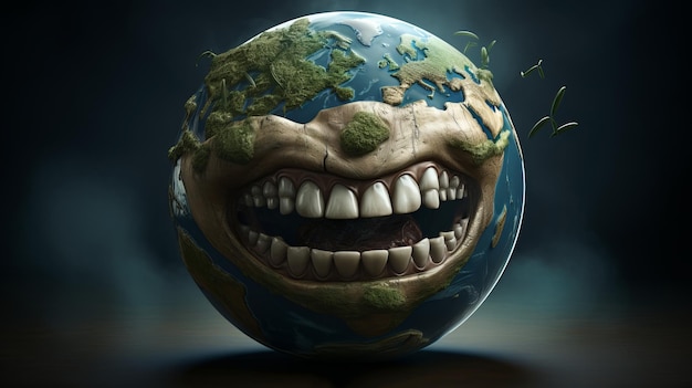 Всемирный день улыбки 6 октября Генеративный искусственный интеллект