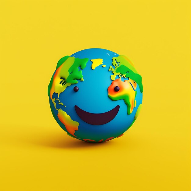 Photo world smile day world smile day vector illustration happy world smile day vector