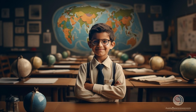 World teacher's day editorial portrait photography