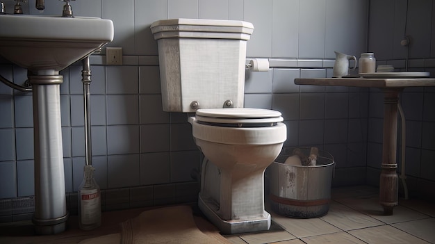 World toilet day 19th November Generative AI