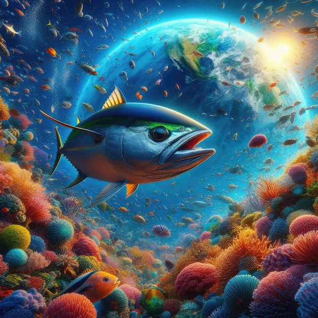 World Tuna Day Concept