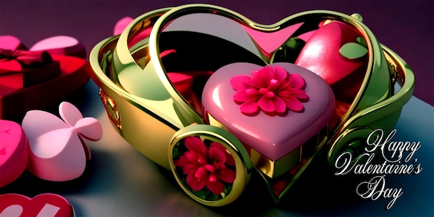 The world valentine's day is celebrated
