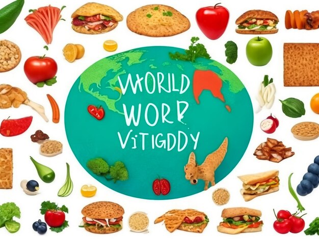 Photo world vegan day