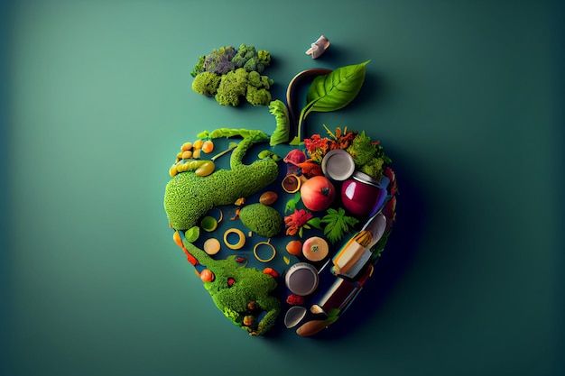 세계 야채의 날 야채 세계 신선한 야채 비건의 날 세계 음식의 날 AI 생성