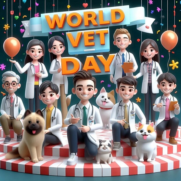 Photo world vet day