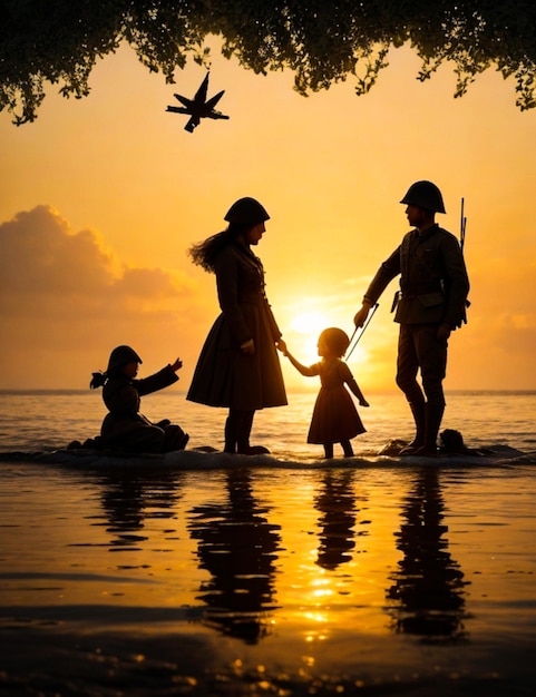 world war orphans day 6 January world day of war orphans holiday concept