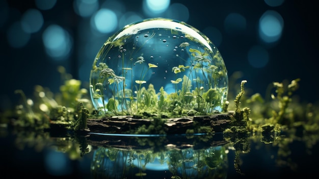 세계 물 보존의 날 - 3월 22일 - 제너레이티브 인공지능