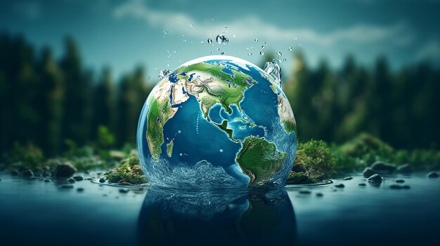 World water day concept