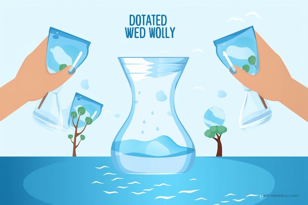 World water day social post design