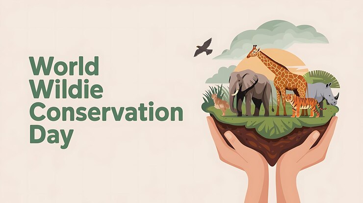 Photo world wildlife conservation day