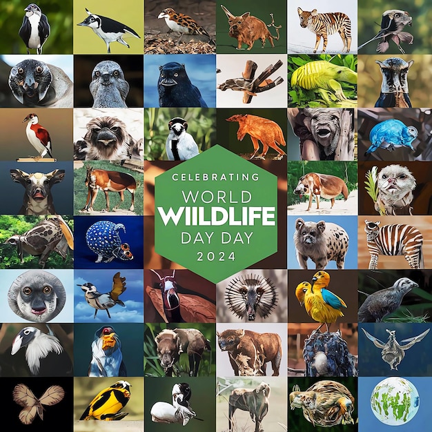 Photo world wildlife day 2024