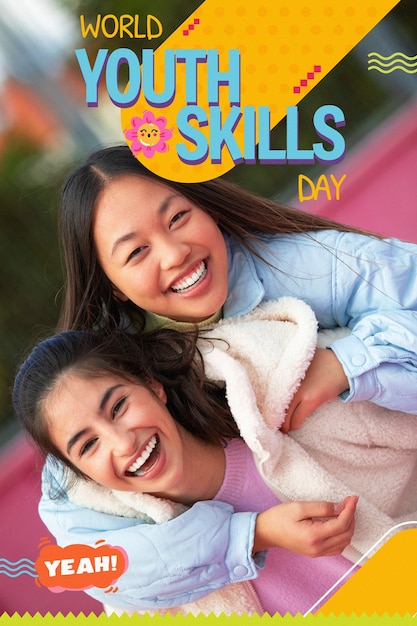 world youth skills day collage