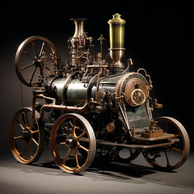 Worlds first discovered diesel machine images Generative AI