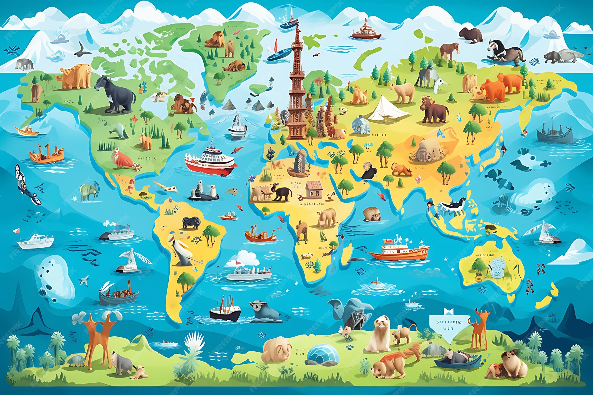 Premium Photo  Worldwide Connections Navigating the Earth with a 
