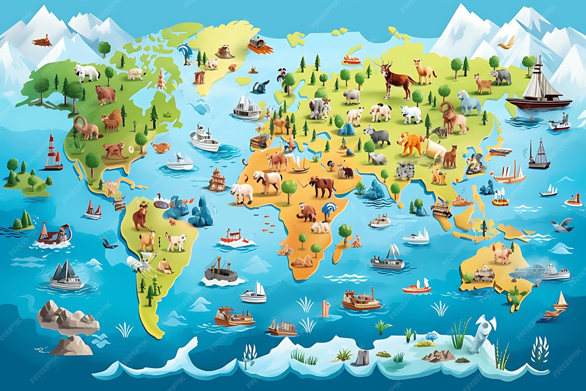 Premium AI Image  Worldwide Connections Navigating the Earth with a 