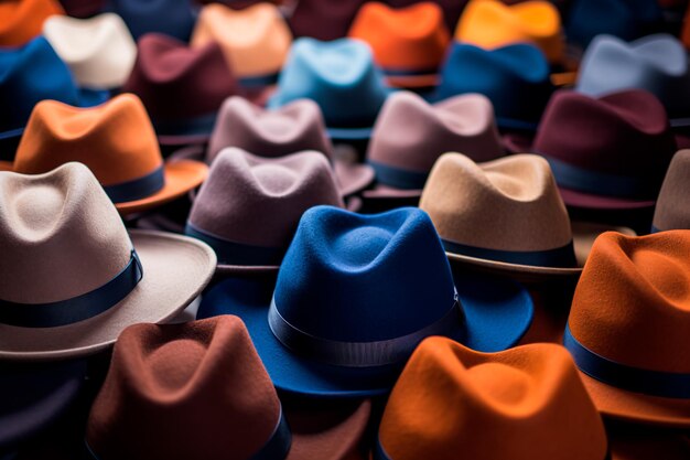 Foto i cappelli di tutto il mondo mescolano funzionalità con la moda celebrati nella giornata nazionale del cappello
