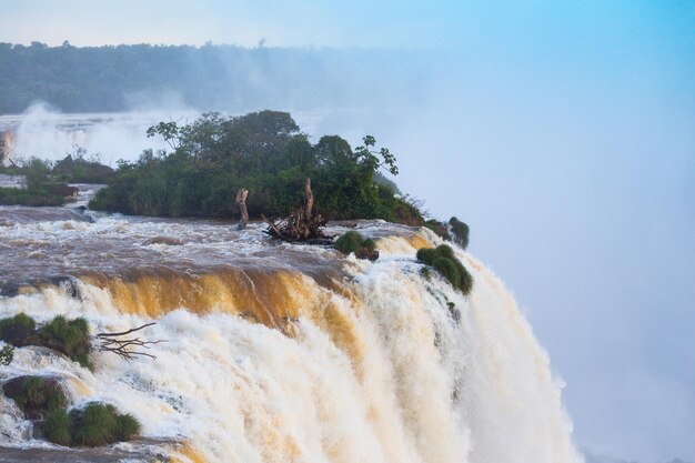 Worldwide known Iguassu falls