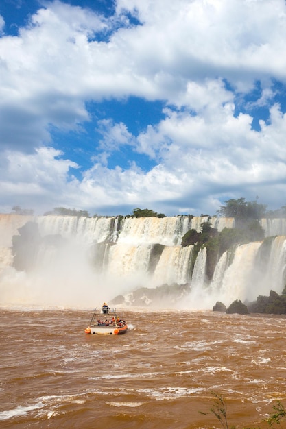 Worldwide known Iguassu falls