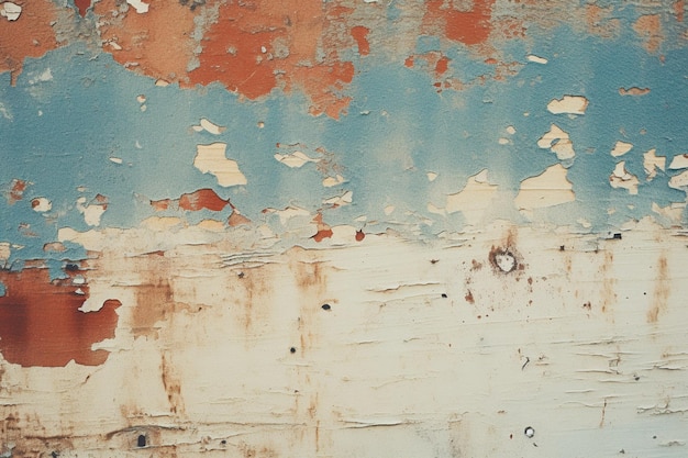 Photo worn decay surface