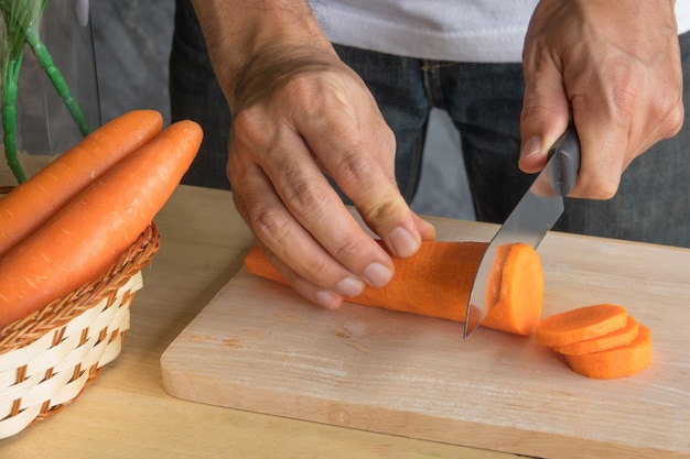 wortel op keuken