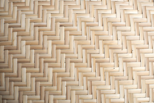 Woven bamboo pattern texture nature for background