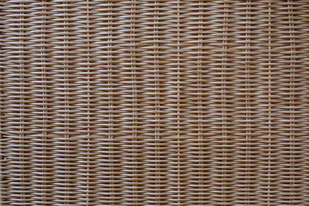 woven rattan with natural patterns