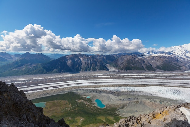 Wrangell-St. Elias Nationaal Park en Domein, Alaska.